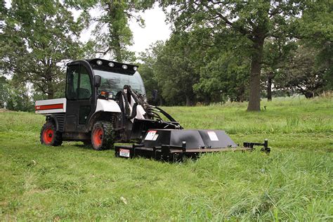 skid steer lawn mower|brush mower attachment skid steer.